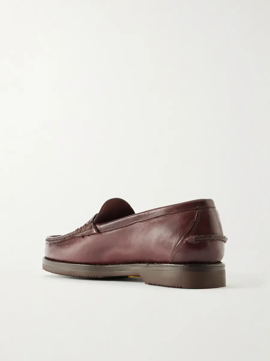 Visvim Fabro-Folk Leather Loafers - Men | Thumbnail 4 Visvim Fabro-Folk Leather Loafers - Men | Thumbnail 4