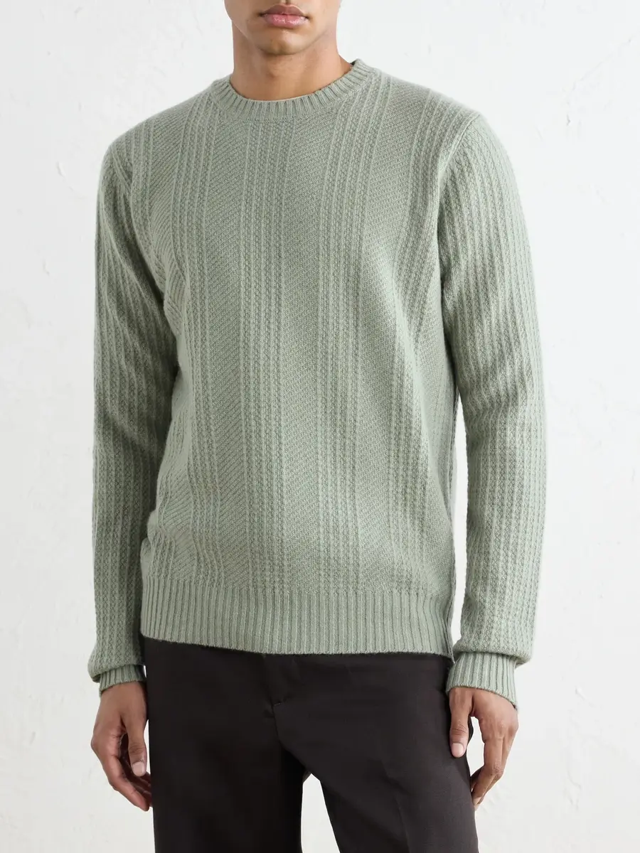 Altea Wool and Cashmere-Blend Sweater - Men | Thumbnail 3 Altea Wool and Cashmere-Blend Sweater - Men | Thumbnail 3