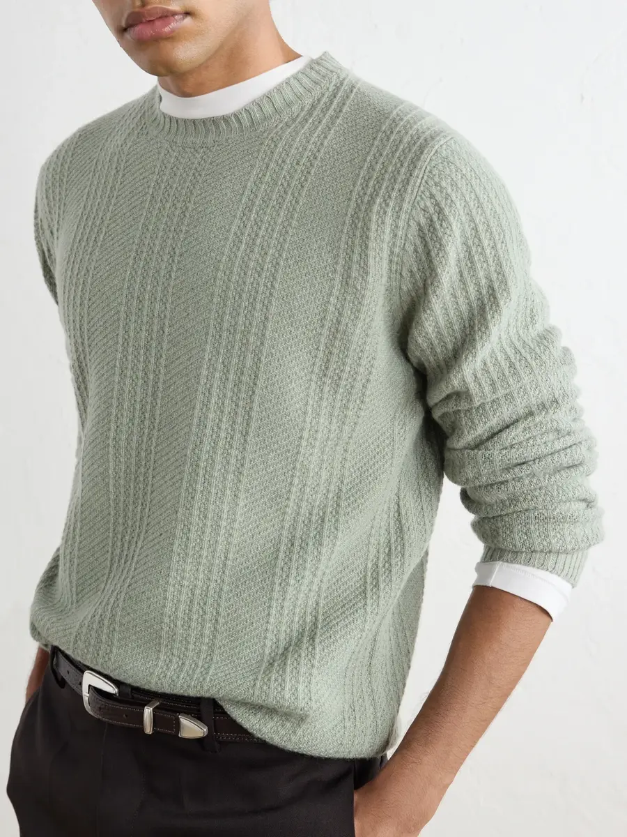 Altea Wool and Cashmere-Blend Sweater - Men | Thumbnail 5 Altea Wool and Cashmere-Blend Sweater - Men | Thumbnail 5