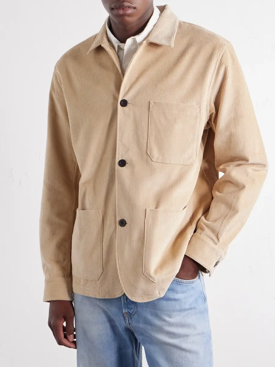 Portuguese Flannel Labura Cotton-Corduroy Overshirt - Men | Thumbnail 3 Portuguese Flannel Labura Cotton-Corduroy Overshirt - Men | Thumbnail 3