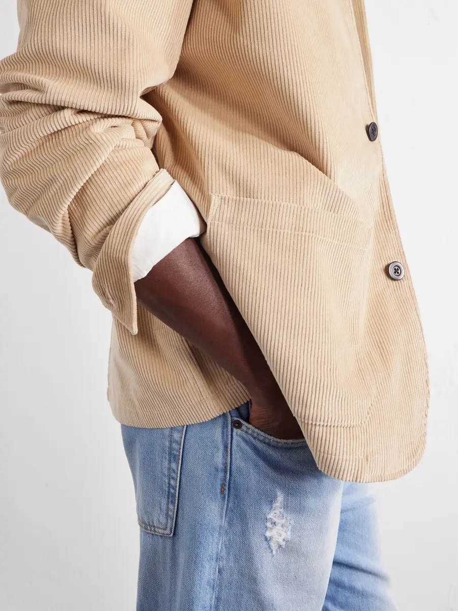 Portuguese Flannel Labura Cotton-Corduroy Overshirt - Men | Thumbnail 5 Portuguese Flannel Labura Cotton-Corduroy Overshirt - Men | Thumbnail 5
