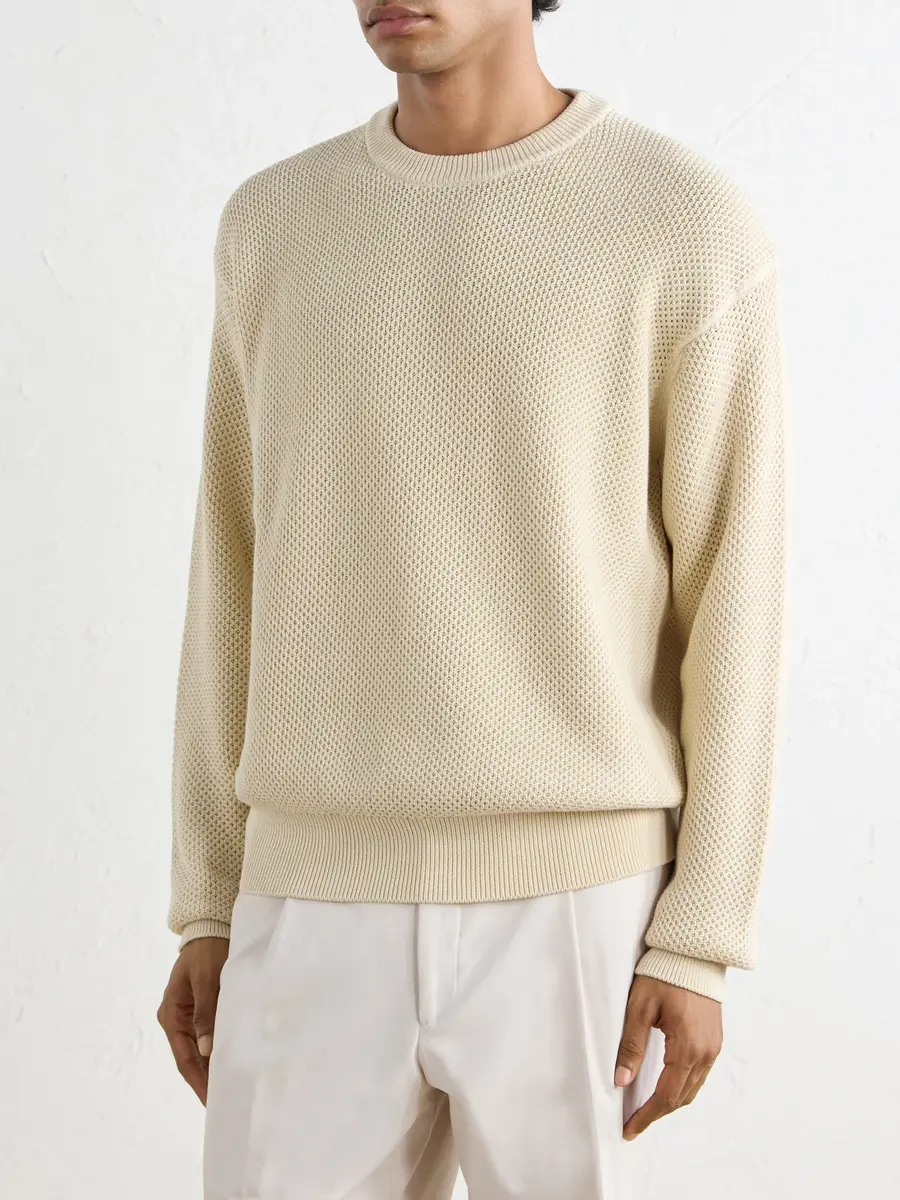 Ralph Lauren Purple Label Cotton Sweater - Men | Thumbnail 3 Ralph Lauren Purple Label Cotton Sweater - Men | Thumbnail 3