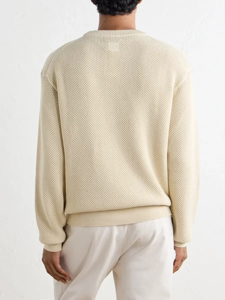 Ralph Lauren Purple Label Cotton Sweater - Men | Thumbnail 4 Ralph Lauren Purple Label Cotton Sweater - Men | Thumbnail 4