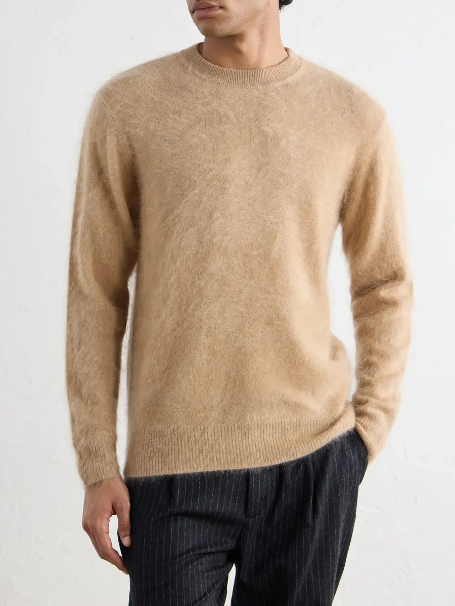 Altea Brushed Cashmere Sweater - Men | Thumbnail 3 Altea Brushed Cashmere Sweater - Men | Thumbnail 3
