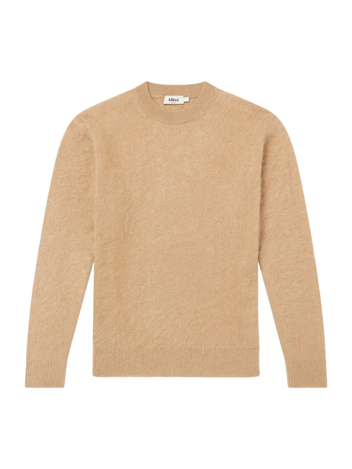 Brushed Cashmere Sweater - Men