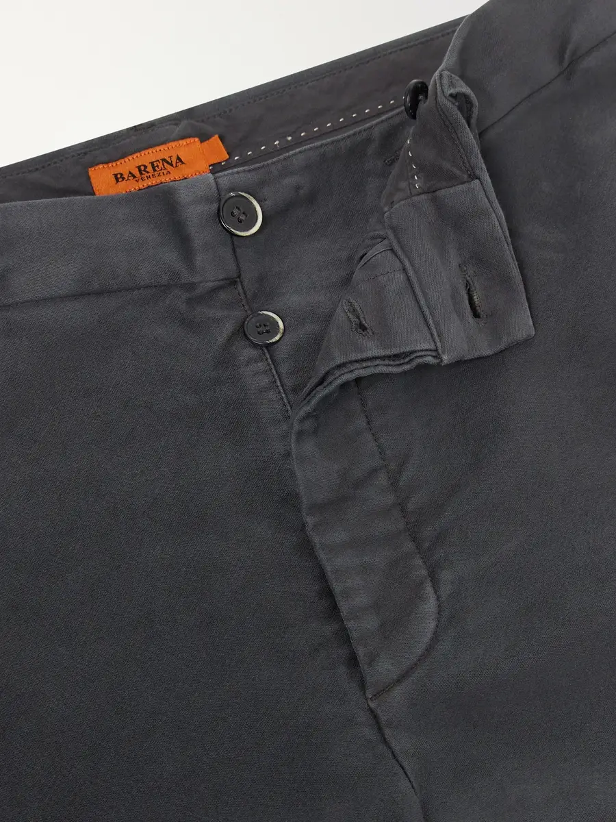 Barena Straight-Leg Cotton-Satin Trousers - Men | Thumbnail 6 Barena Straight-Leg Cotton-Satin Trousers - Men | Thumbnail 6