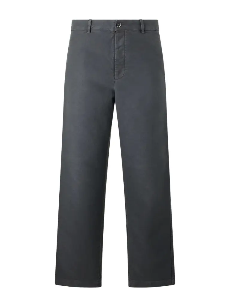 Barena Straight-Leg Cotton-Satin Trousers - Men | Image 1 Barena Straight-Leg Cotton-Satin Trousers - Men | Image 1