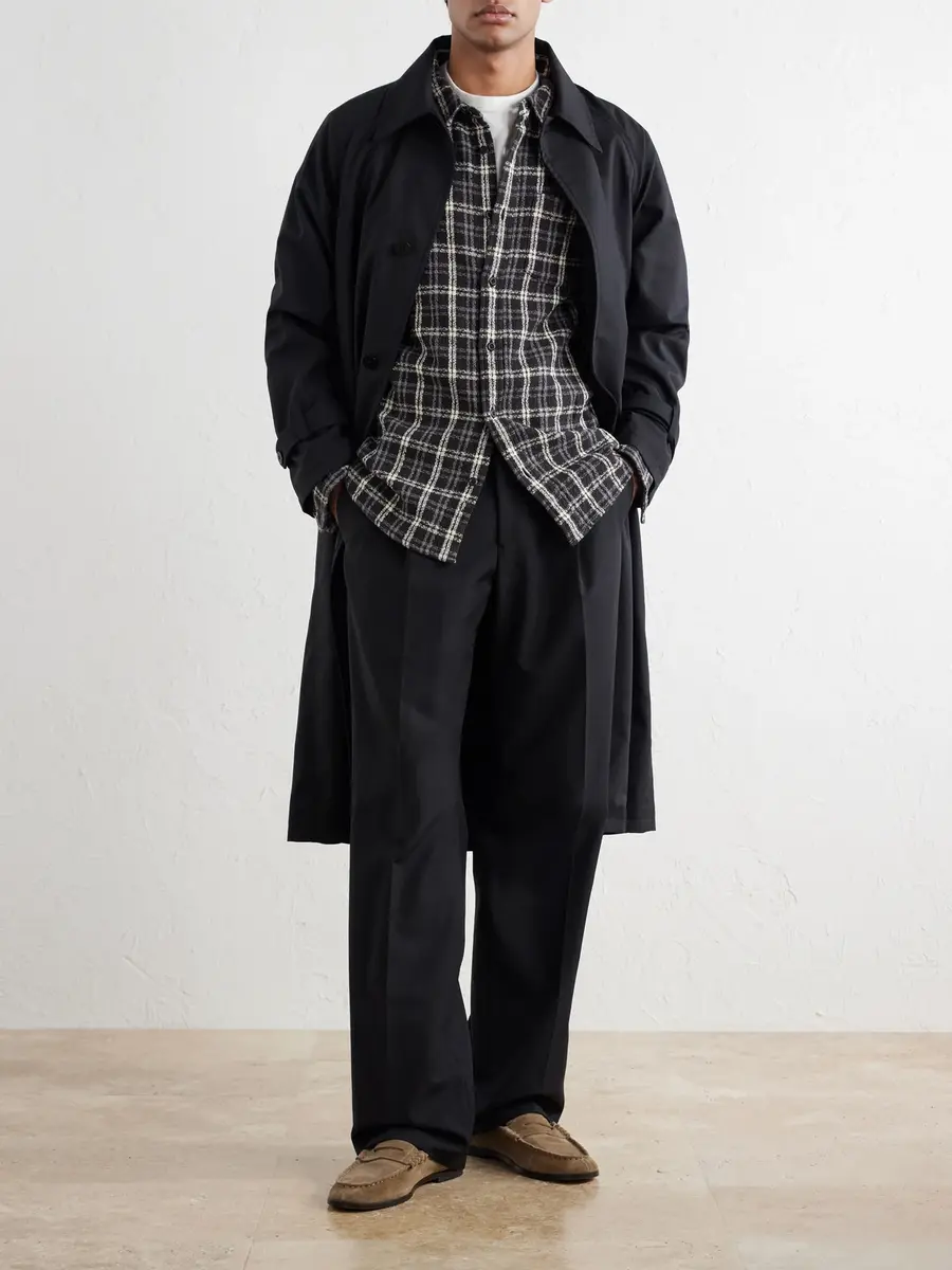 Corridor Spacerock Checked Cotton-Tweed Shirt - Men | Thumbnail 2 Corridor Spacerock Checked Cotton-Tweed Shirt - Men | Thumbnail 2
