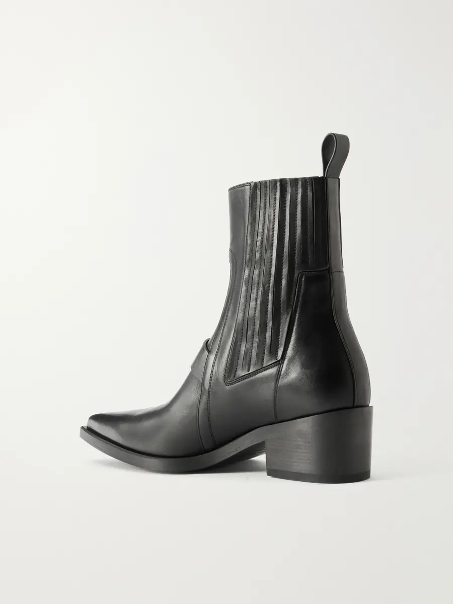 Rick Owens Leather Boots - Men | Thumbnail 4 Rick Owens Leather Boots - Men | Thumbnail 4