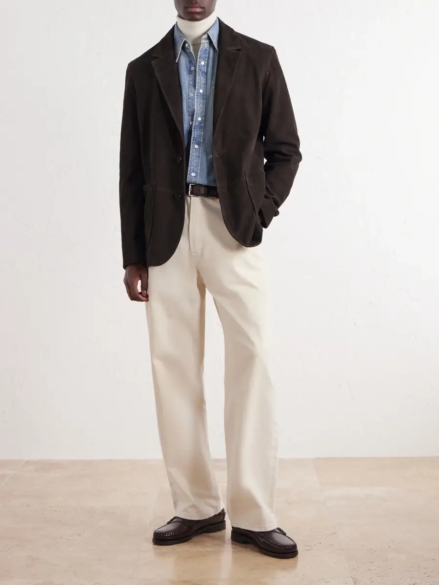 MR P. Suede Suit Jacket - Men | Thumbnail 2