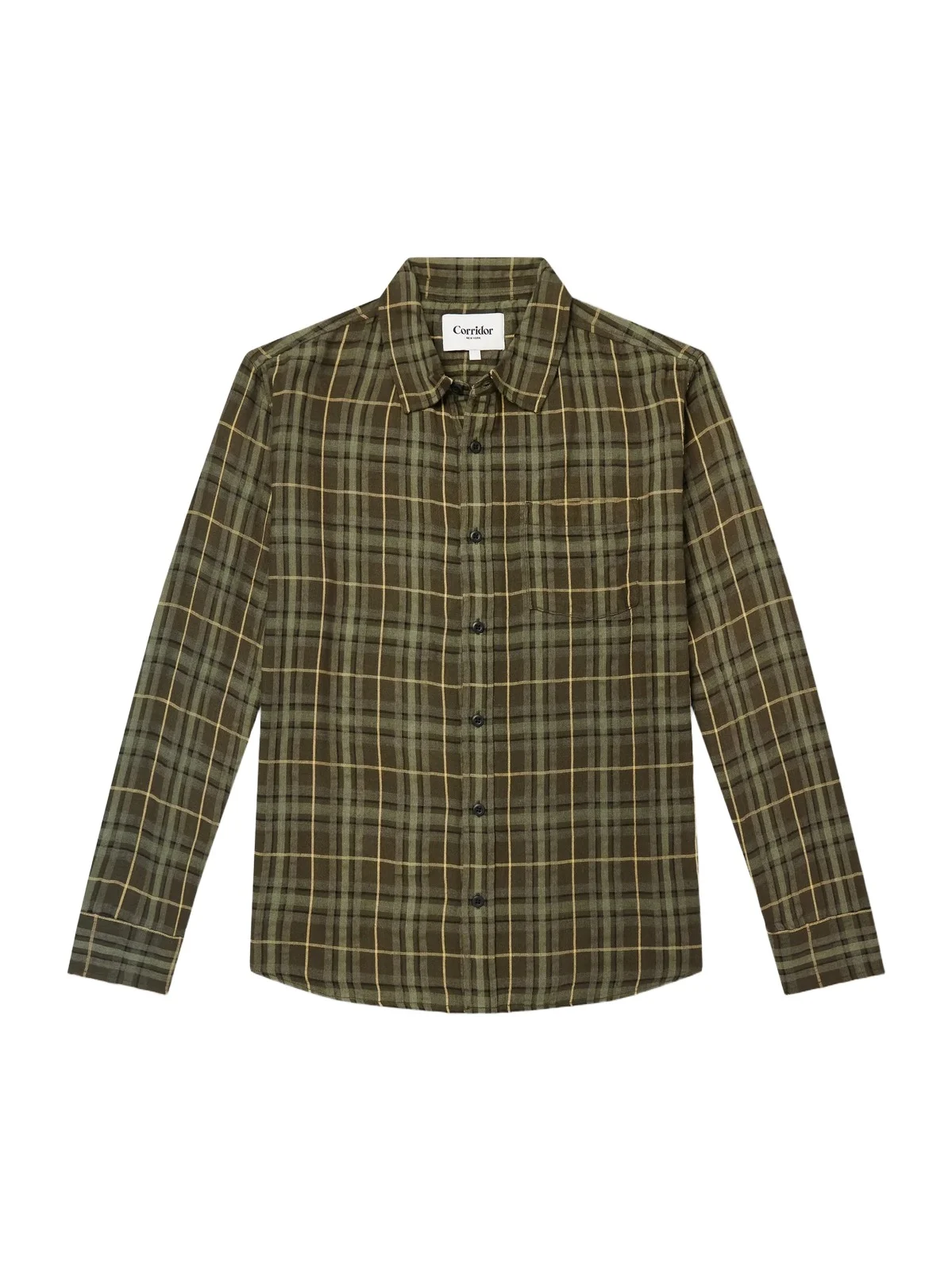 Crinkled Checked Cotton-Blend Shirt - Men Crinkled Checked Cotton-Blend Shirt - Men