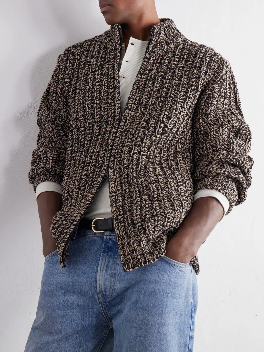 Altea Wool-Blend Zip-Up Cardigan - Men | Thumbnail 5 Altea Wool-Blend Zip-Up Cardigan - Men | Thumbnail 5