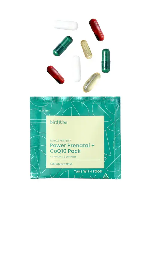 Bird&Be Female Fertility Power Prenatal + CoQ10 Boost | Thumbnail 2
