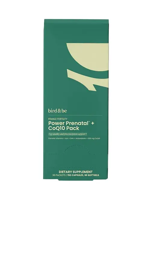 Bird&Be Female Fertility Power Prenatal + CoQ10 Boost | Image 1 Bird&Be Female Fertility Power Prenatal + CoQ10 Boost | Image 1