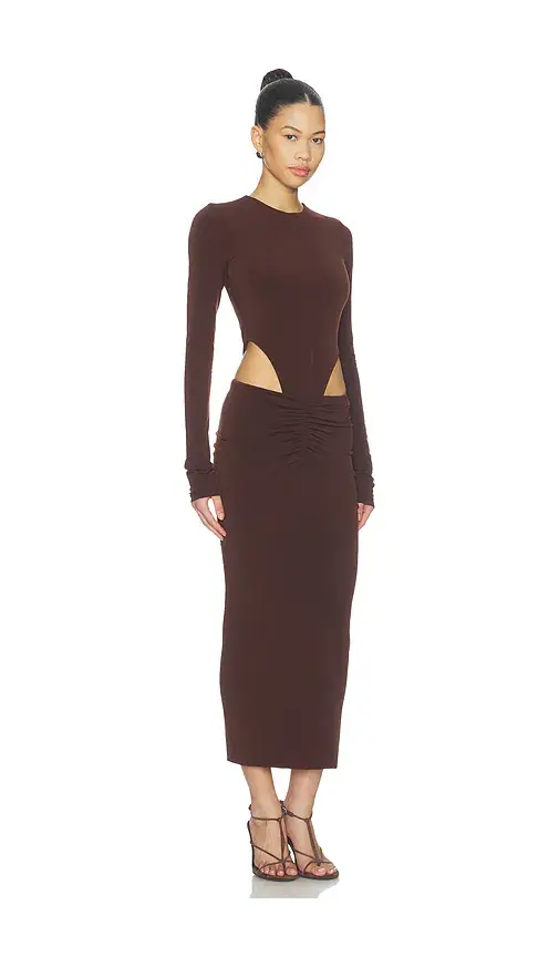 The Andamane Heloise Cut Out Midi Dress | Thumbnail 2 The Andamane Heloise Cut Out Midi Dress | Thumbnail 2
