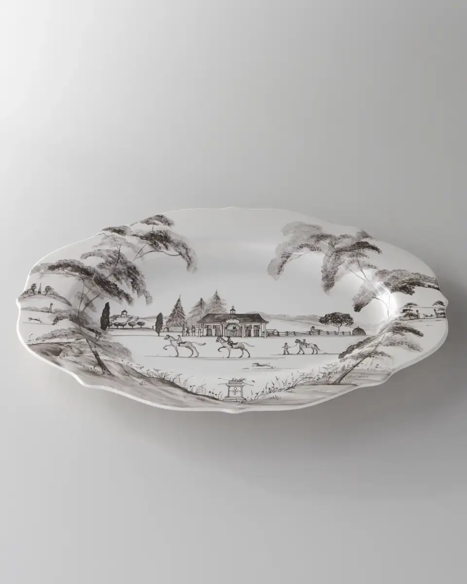 Juliska Country Estate Flint Grey Stable Platter