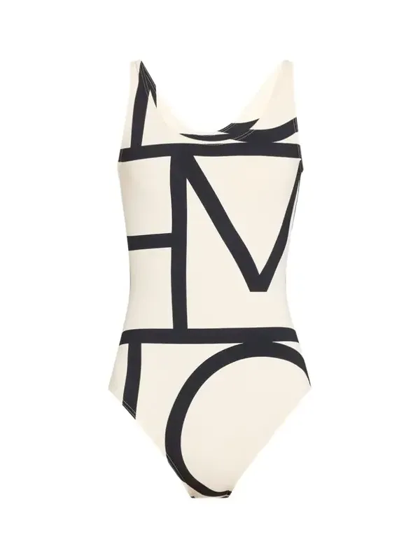 Monogram One-Piece Swimsuit Monogram One-Piece Swimsuit