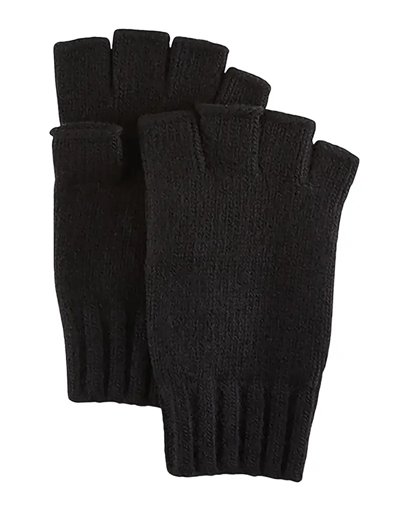 Bergdorf Goodman Men's Cashmere Fingerless Gloves | Image 1 Bergdorf Goodman Men's Cashmere Fingerless Gloves | Image 1