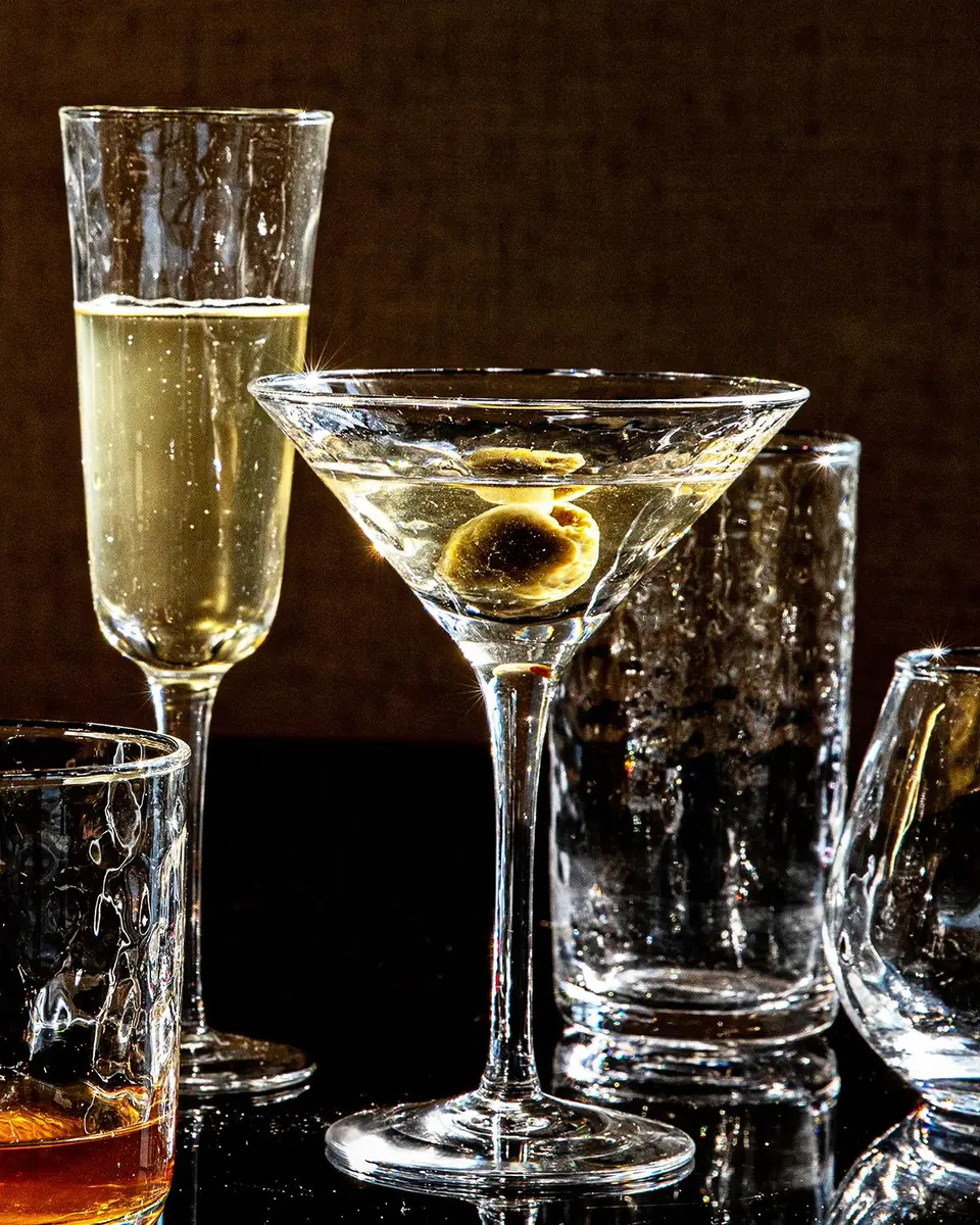 Juliska Puro Textured Martini Glass | Thumbnail 4 Juliska Puro Textured Martini Glass | Thumbnail 4
