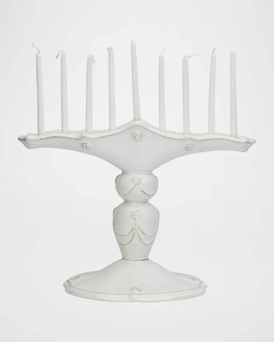 Juliska Berry & Thread Menorah - Whitewash | Thumbnail 3 Juliska Berry & Thread Menorah - Whitewash | Thumbnail 3