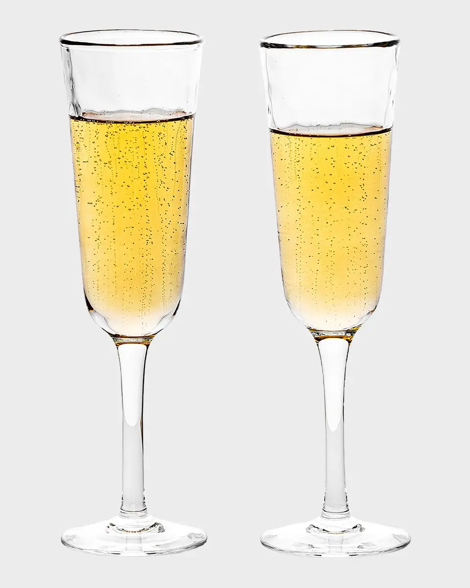 Juliska Puro 5 oz. Champagne Flutes | Thumbnail 2 Juliska Puro 5 oz. Champagne Flutes | Thumbnail 2