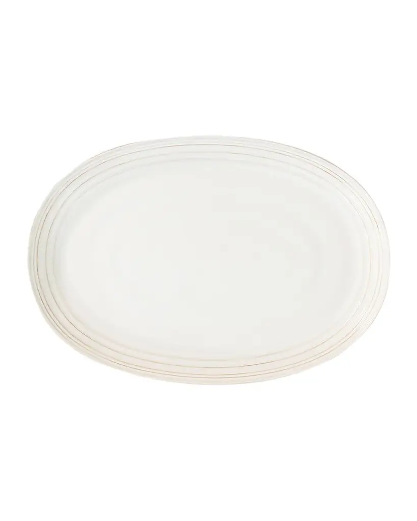 Juliska Bilbao 17" Platter - Whitewash
