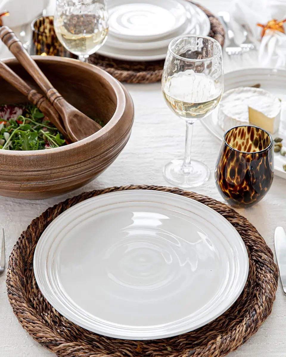 Juliska Bilbao Dinner Plate - Whitewash | Thumbnail 3 Juliska Bilbao Dinner Plate - Whitewash | Thumbnail 3