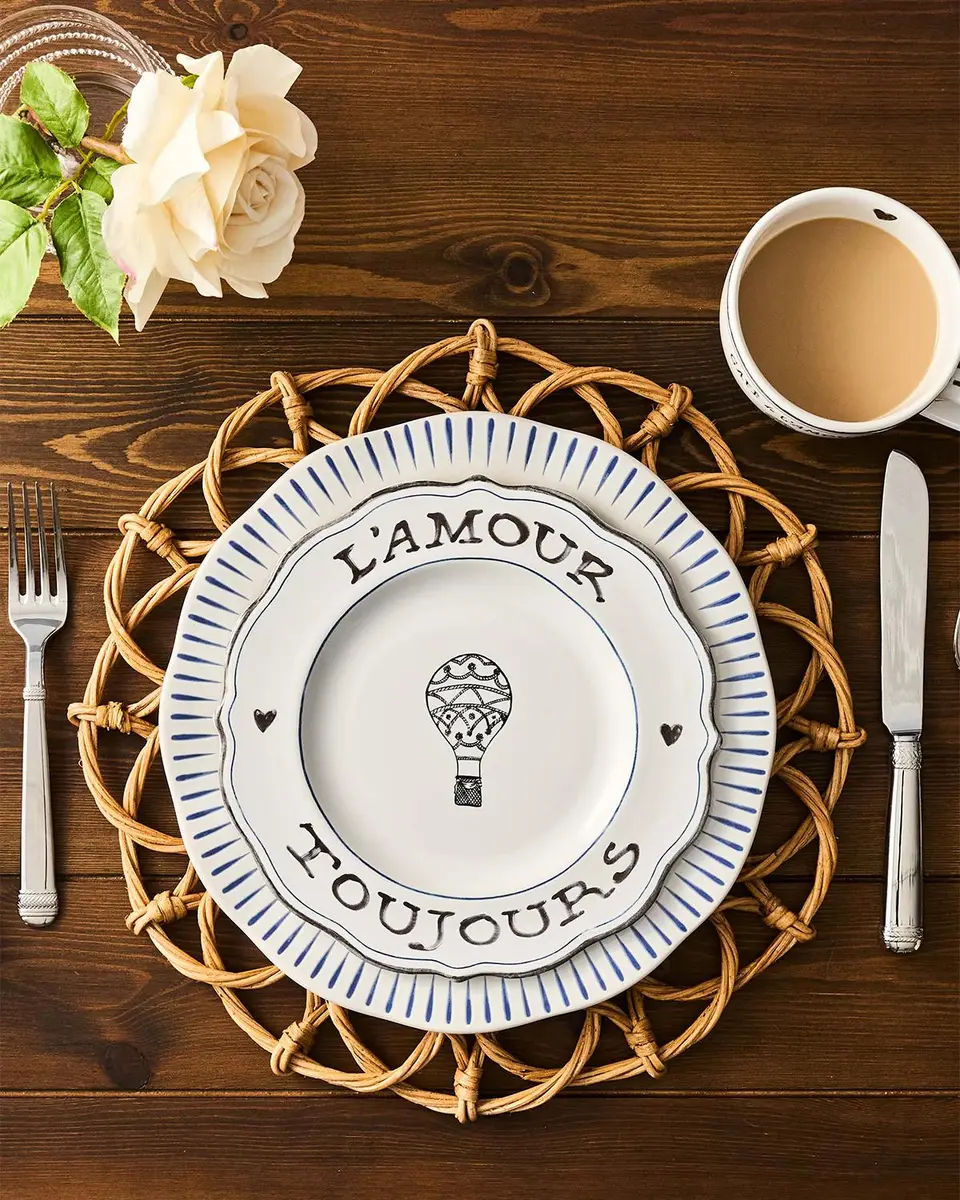 Juliska L 'Amour Toujours Dessert/Salad Plate, Assorted Set of 4 | Thumbnail 4 Juliska L 'Amour Toujours Dessert/Salad Plate, Assorted Set of 4 | Thumbnail 4