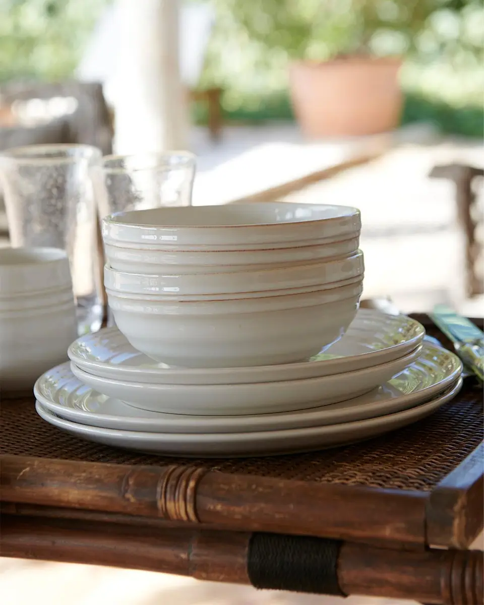 Juliska Bilbao Cereal/Ice Cream Bowl - Whitewash | Thumbnail 3