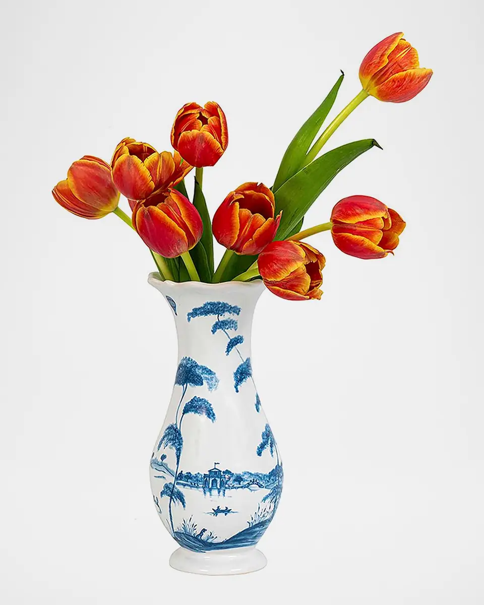 Juliska Country Estate 9" Vase - Delft Blue | Thumbnail 5 Juliska Country Estate 9" Vase - Delft Blue | Thumbnail 5