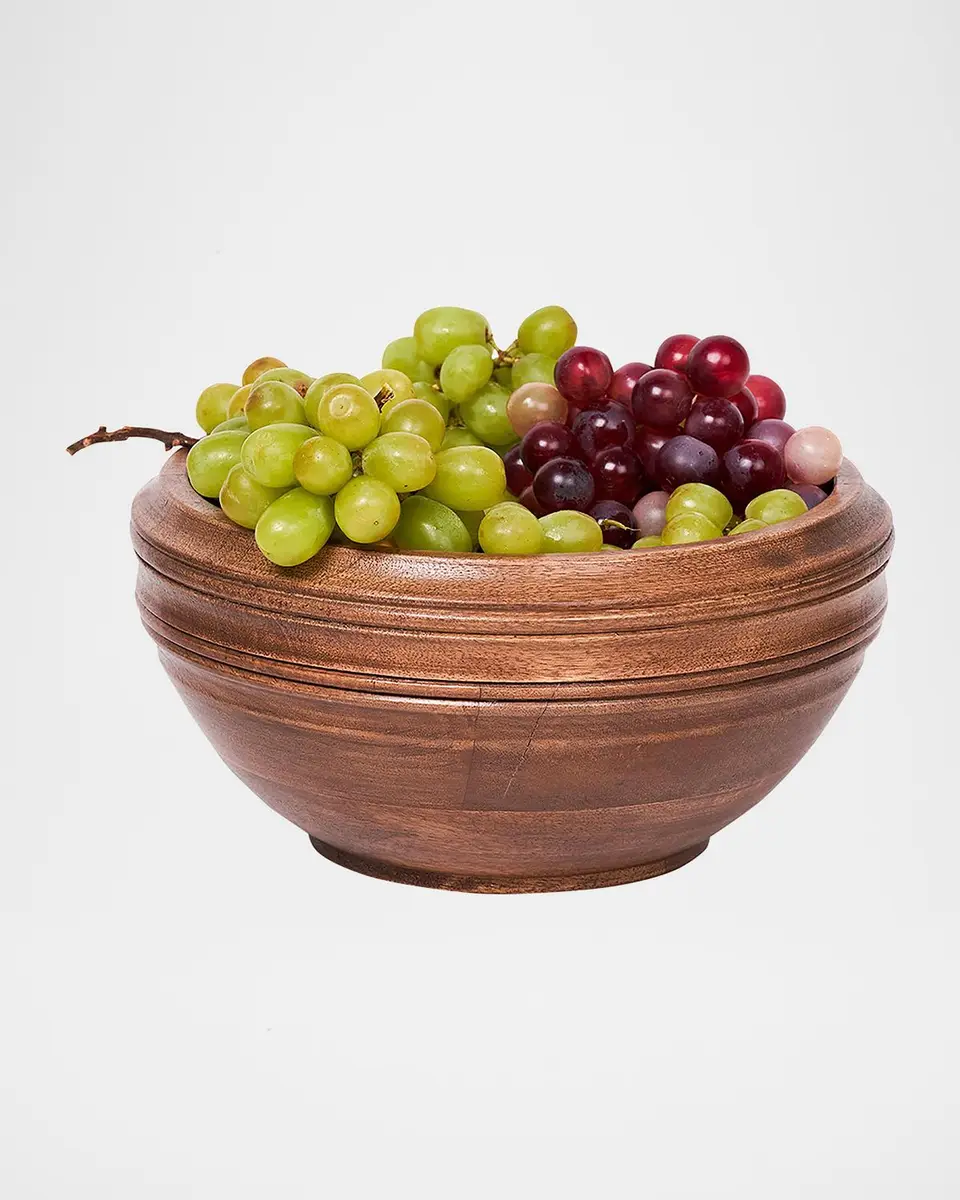 Juliska Bilbao 10" Wood Serving Bowl | Thumbnail 3 Juliska Bilbao 10" Wood Serving Bowl | Thumbnail 3