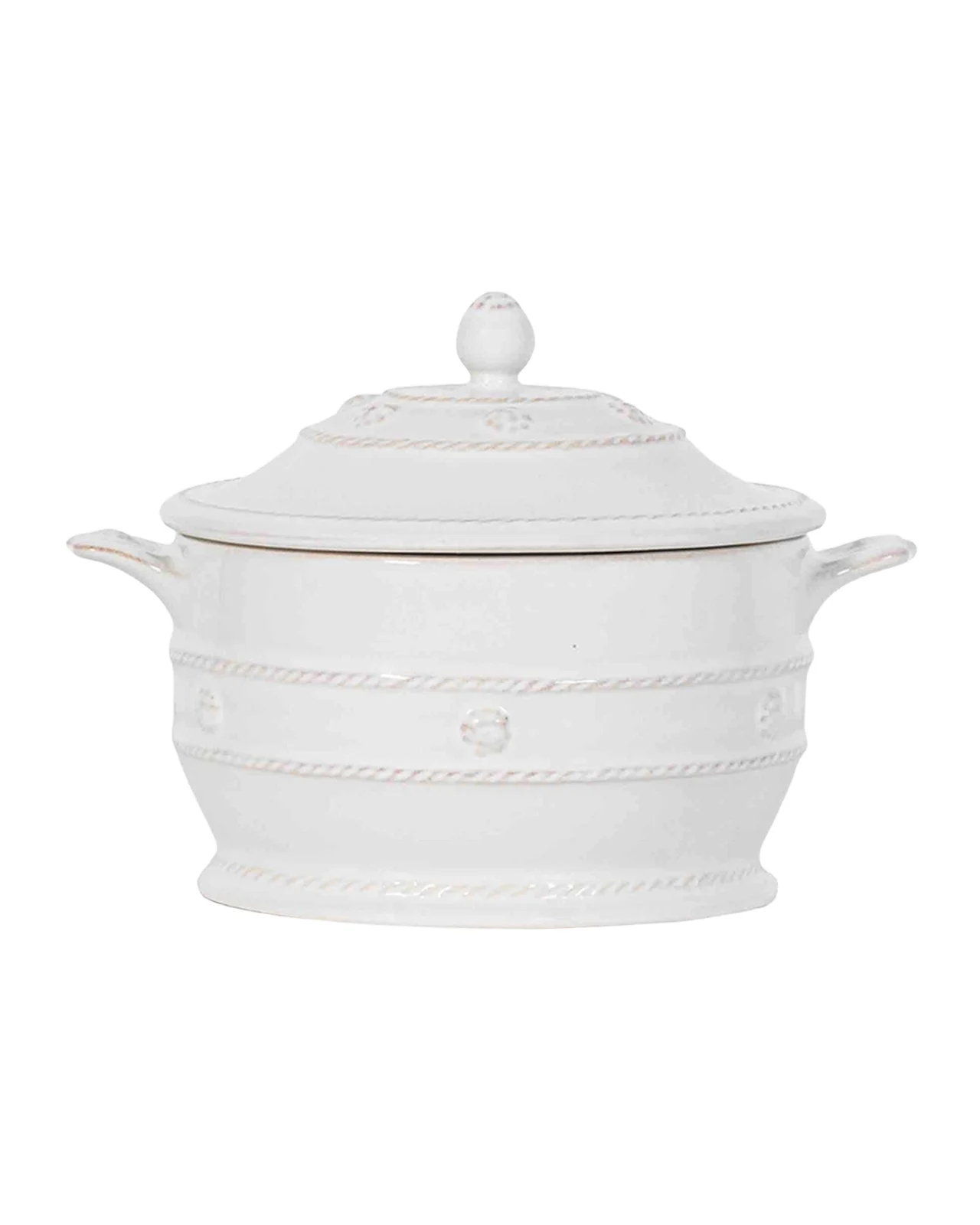 Juliska Berry & Thread Whitewash Lidded Mini Cocotte