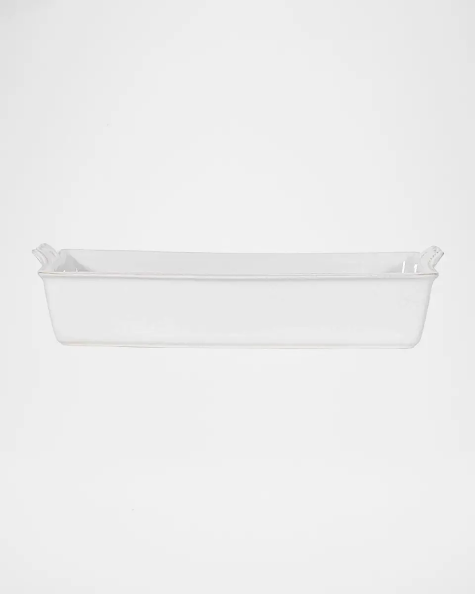 Juliska Berry & Thread Whitewash 13" Rectangular Baker, 3 Quarts | Thumbnail 3