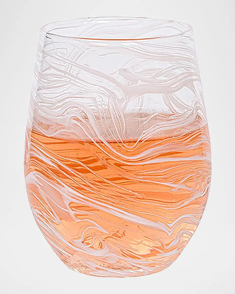 Juliska Puro Marbled Stemless Wine Glass, 15 oz. | Thumbnail 2 Juliska Puro Marbled Stemless Wine Glass, 15 oz. | Thumbnail 2