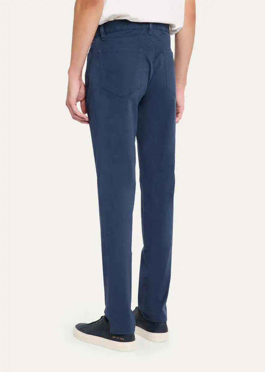 Vince Men's Dylan Peached Cotton 5-Pocket Pants | Thumbnail 3 Vince Men's Dylan Peached Cotton 5-Pocket Pants | Thumbnail 3