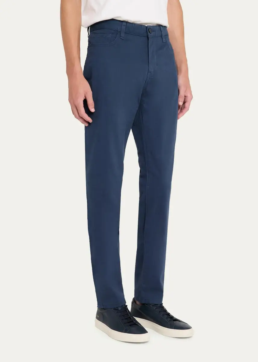 Vince Men's Dylan Peached Cotton 5-Pocket Pants | Thumbnail 4 Vince Men's Dylan Peached Cotton 5-Pocket Pants | Thumbnail 4