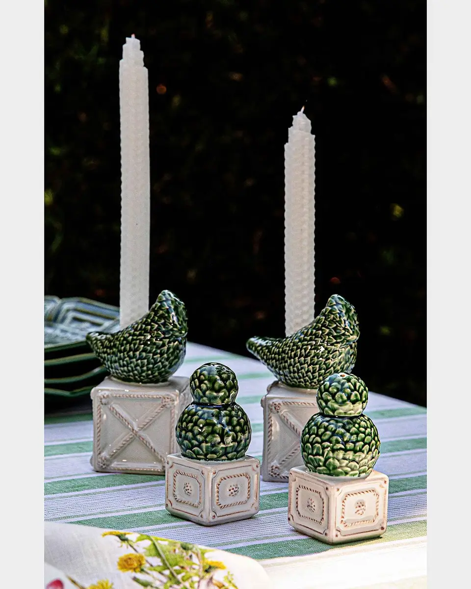 Juliska Berry & Thread Bird Topiary Candlesticks, Set of 2 | Thumbnail 6 Juliska Berry & Thread Bird Topiary Candlesticks, Set of 2 | Thumbnail 6