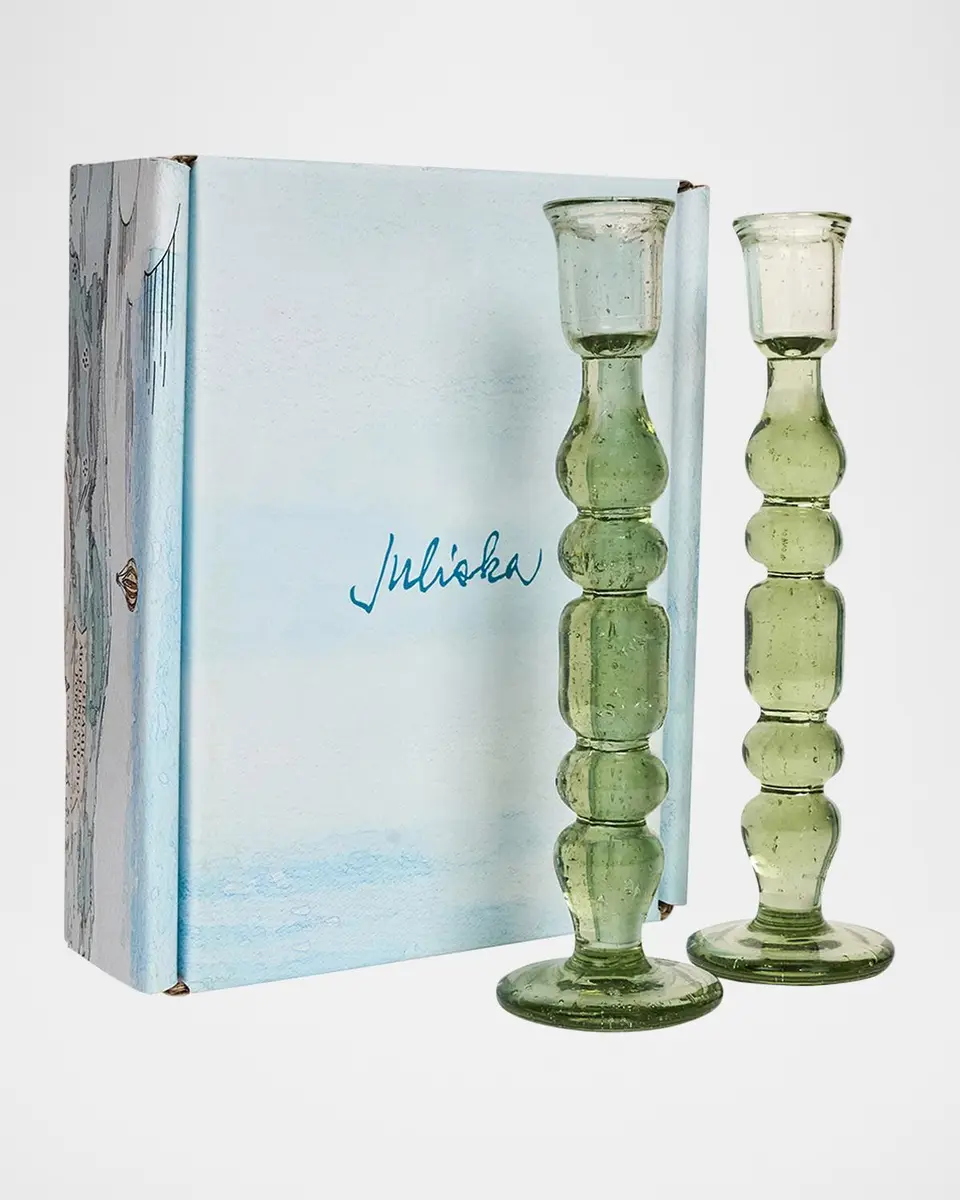 Juliska Provence 9" Candlesticks, Set of 2 | Thumbnail 5