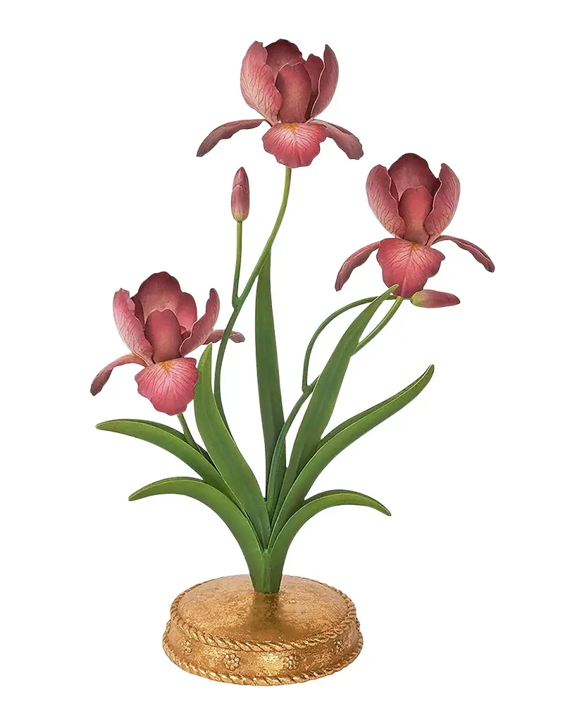 Juliska Meadow Walk Iris 14" Centerpiece Candelabra