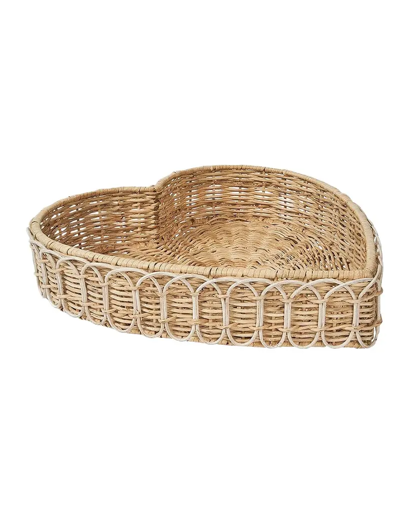 Juliska Provence Rattan 16" Heart Tray