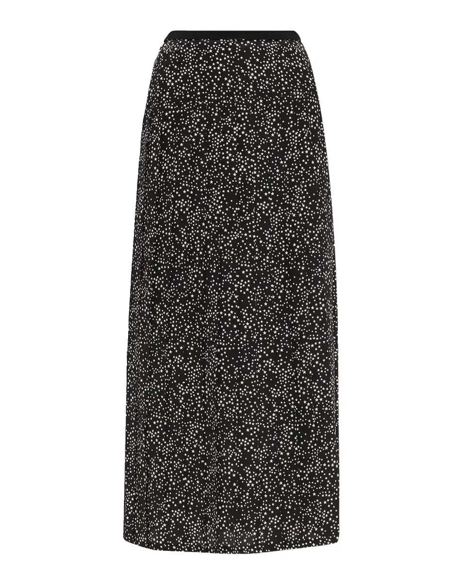 Valentino Garavani Star-Print Silk Midi Skirt | Thumbnail 5 Valentino Garavani Star-Print Silk Midi Skirt | Thumbnail 5