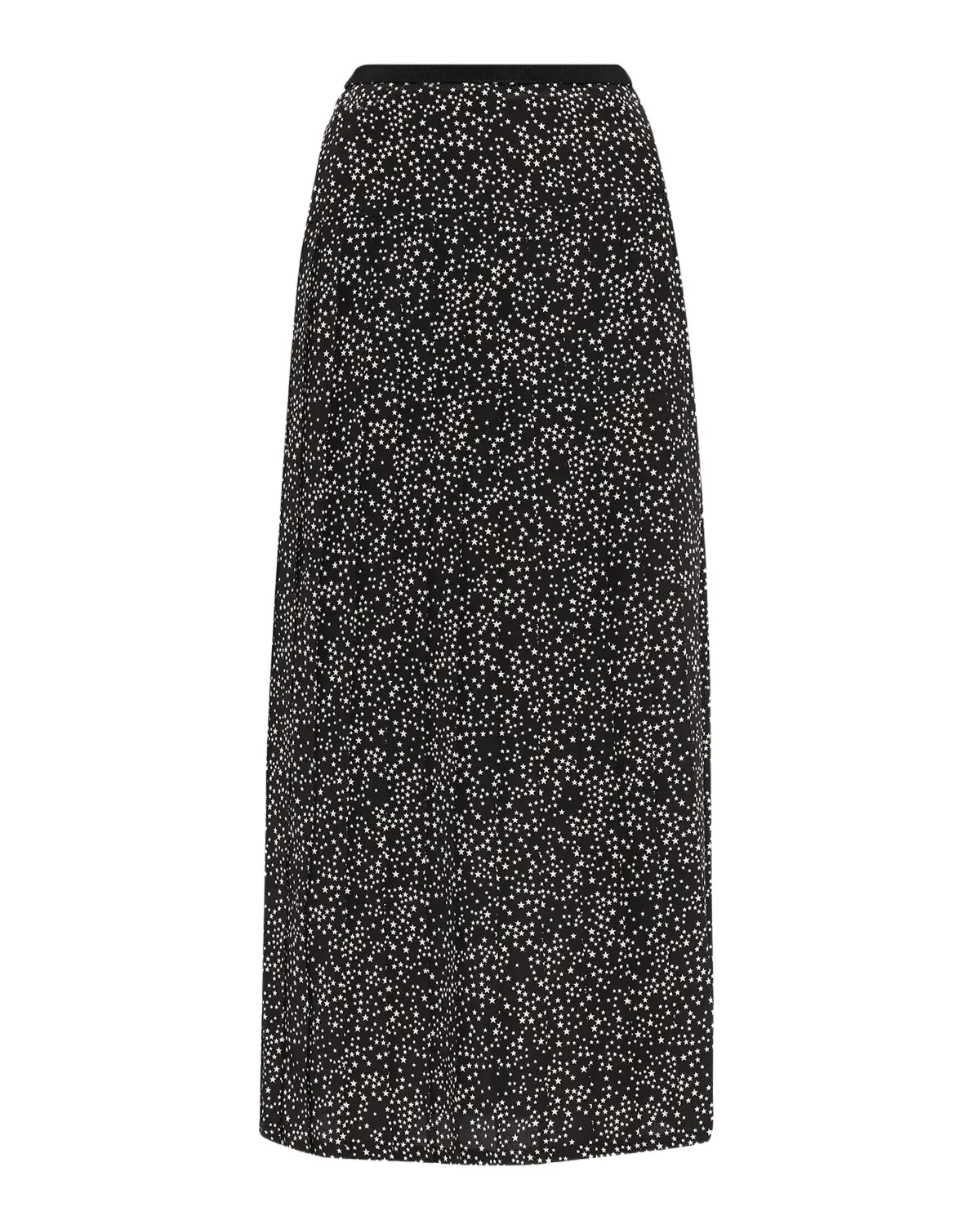 Star-Print Silk Midi Skirt Star-Print Silk Midi Skirt