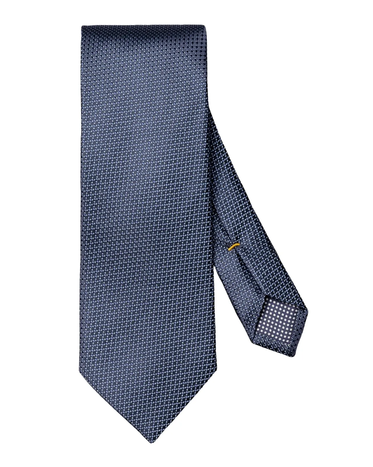 Eton Men's Micro-Geometric Jacquard Silk Tie