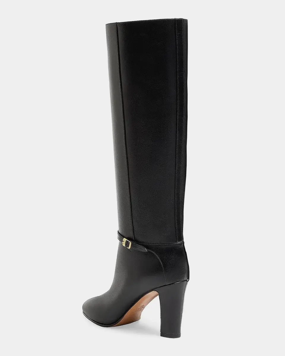 Valentino Garavani 85mm Pattie Leather Knee-High Boots | Thumbnail 3 Valentino Garavani 85mm Pattie Leather Knee-High Boots | Thumbnail 3