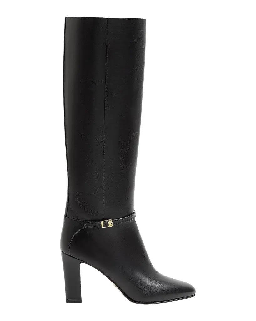 Valentino Garavani 85mm Pattie Leather Knee-High Boots | Image 1 Valentino Garavani 85mm Pattie Leather Knee-High Boots | Image 1