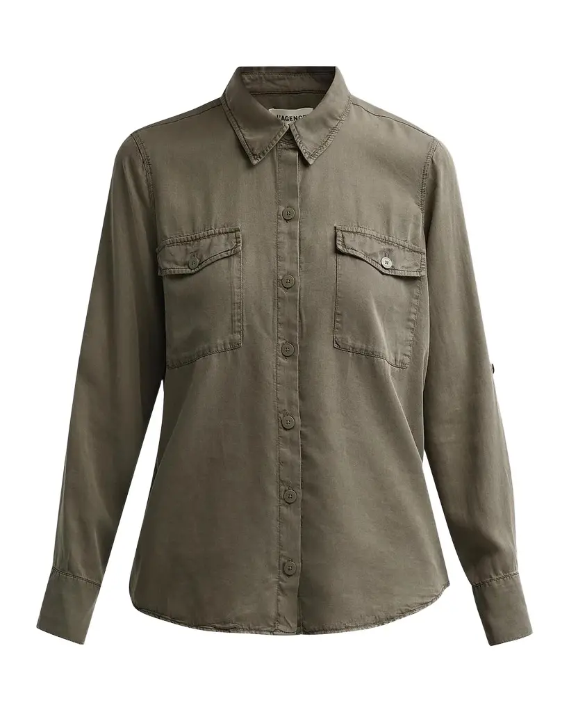 L'Agence Pearson Military Blouse | Image 1 L'Agence Pearson Military Blouse | Image 1