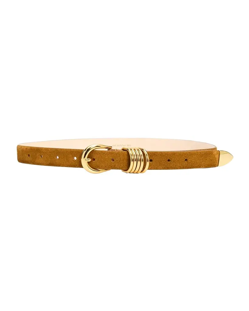 Déhanche Hollyhock Suede Belt | Image 1 Déhanche Hollyhock Suede Belt | Image 1