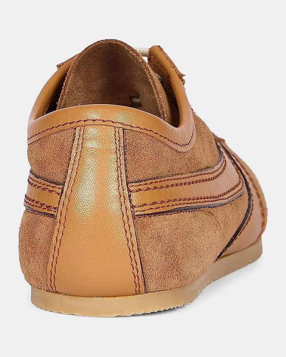 Dries Van Noten Round-Toe Suede Low-Top Sneakers | Thumbnail 2