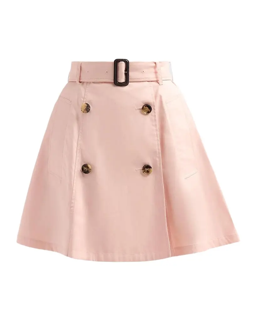 Burberry Josselyn Cotton Gabardine Trench Mini Skirt | Image 1 Burberry Josselyn Cotton Gabardine Trench Mini Skirt | Image 1