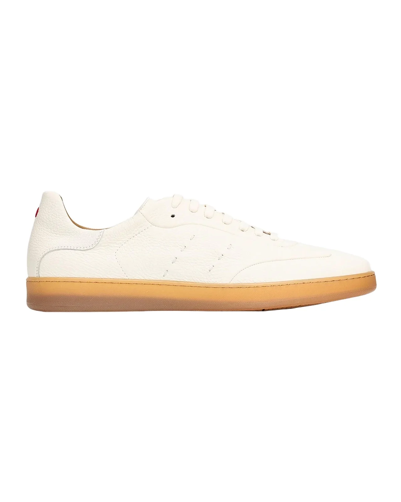 Kiton Men's Deerskin T-Toe Low-Top Sneakers
